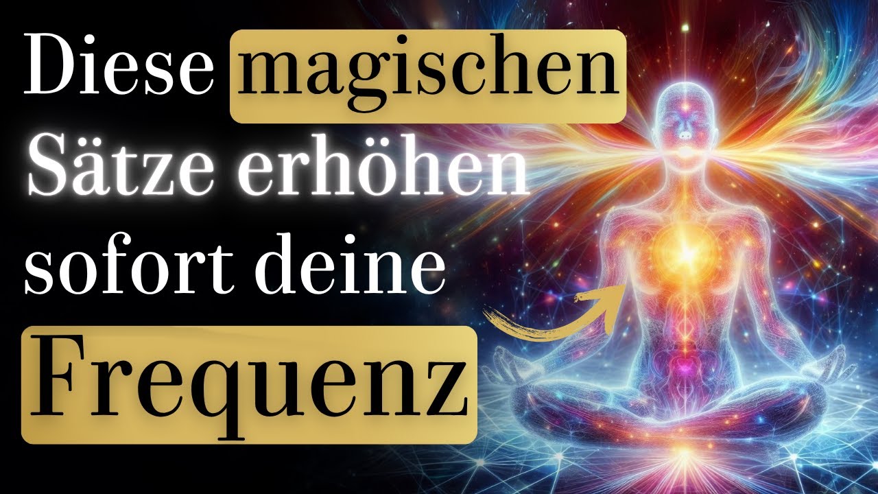 Diese Sätze verändern deine Energie sofort und können Wunder möglich machen. Vorsicht: kraftvoll!