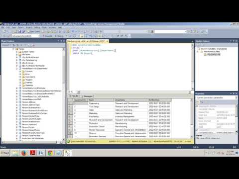 SQL Server Tutorial 26: Sorting Results