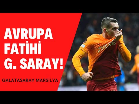 Galatasaray Marsilya | İyi ki Galatasaray var | Avrupa Fatihi Galatasaray | Cicaldau Marsilya goller