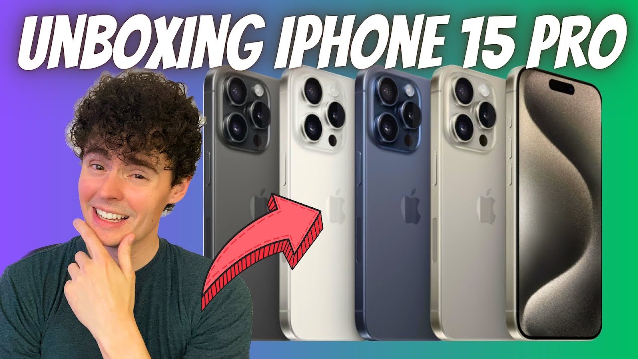 Apple iPhone 15 Pro (128 GB) - Blue Titanium (Unboxing Review