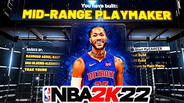 New MID-RANGE PLAYMAKER Build is a DEMIGOD! 65 Badge Upgrades! Most Overpowered Build on NBA 2K22!