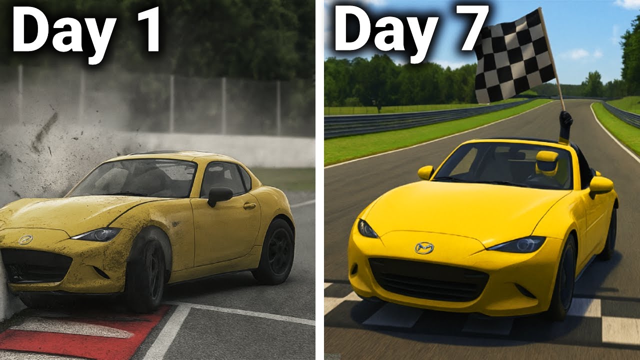 I Became a Sim Racing Pro in 7 Days