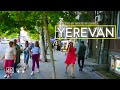 Walking Tour in Yerevan, Armenia, An evening at the End of Summer, September 16, 2023, 4K 60fps