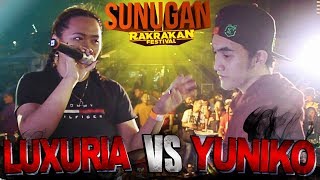 Sunugan Rakrakan - Luxuria Vs Yuniko