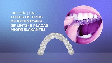 Resina para Impressão 3D de Placa Miorrelaxante Prizma Bio Splint - Makertech Labs