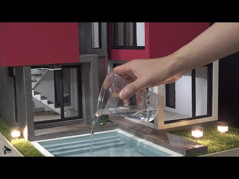 How to Make Awesome Mini House #8 - Swimming Pool