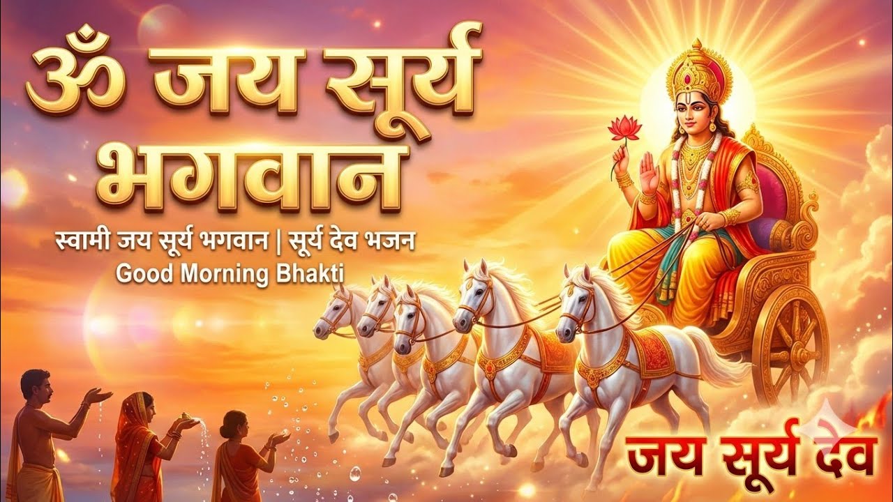 ॐ जय सूर्य भगवान | Om Jai Surya Bhagwan | सूर्य देव भजन | Surya Dev Bhajan | SunoBhaktiSongs