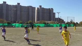 【U 10千葉県大会１次リーグ】vs 六実SC後半20161103