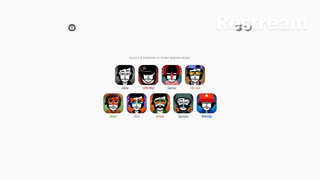 Incredibox Live stream, with audio!