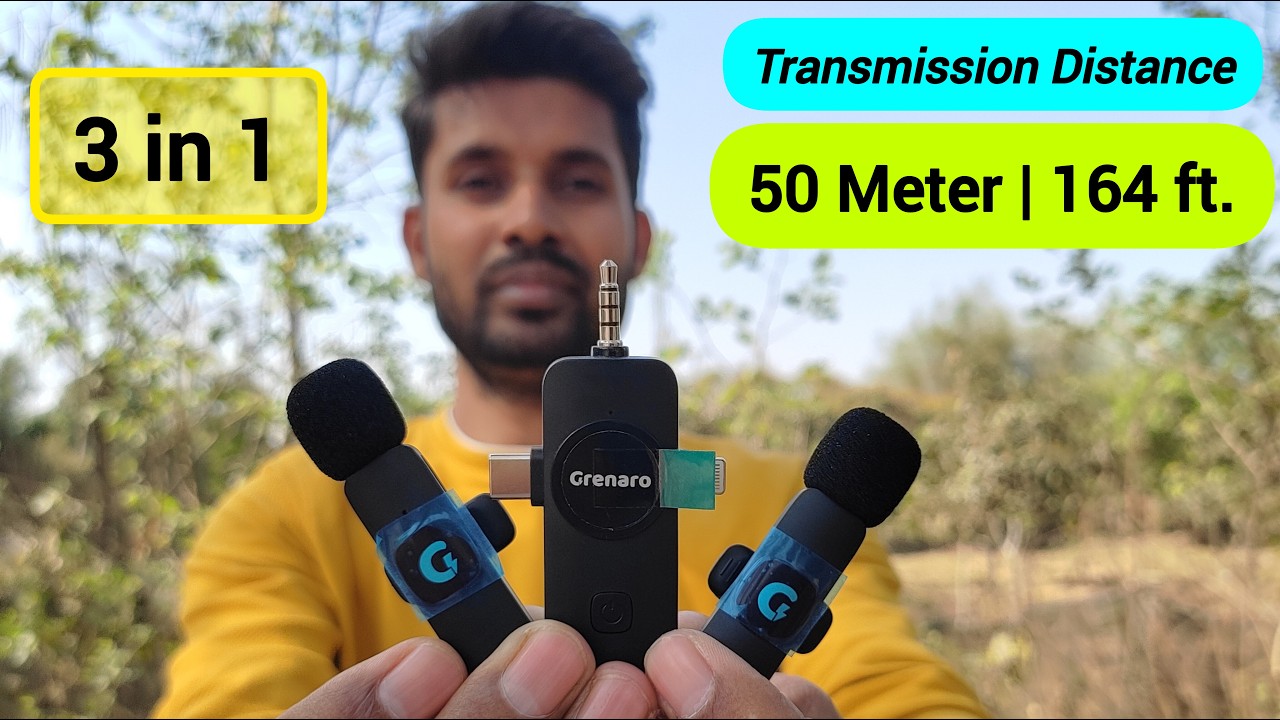 Grenaro wireless mic | Grenaro wireless microphone review | Wireless mic