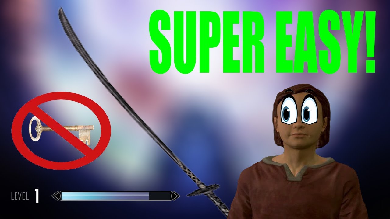 HOW TO GET THE EBONY BLADE AT LEVEL 1 YouTube