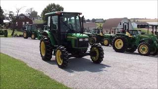 JD 5220 4x4 Tractor For Sale with Cab!