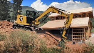 Cat 308 Cr Mini Excavator Customer Story Savage Excavation Colorado, Usa