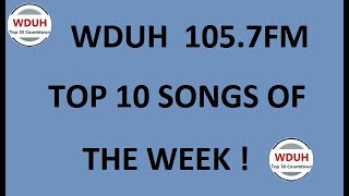 WDUH's Top 10 Music Countdown For June 2, 2021