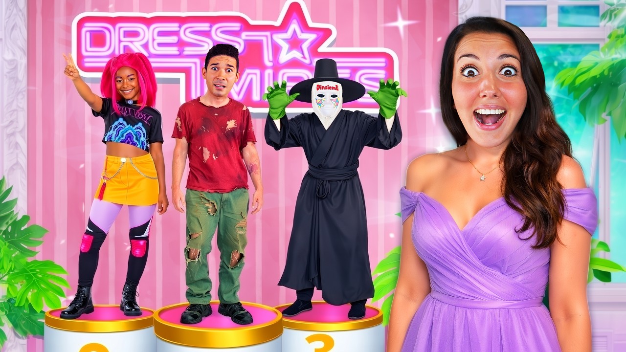 GIOCHIAMO A DRESS TO IMPRESS E TUTTI I GIOCHI DI ROBLOX NELLA VITA REALE! 👗