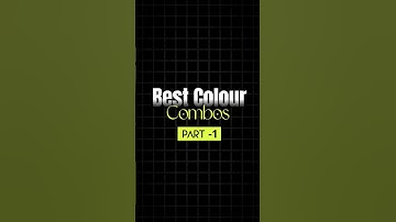 Best Ui Colour Combination 👌✨💥🔥 (Part - 01) #shorts #youtubeshorts