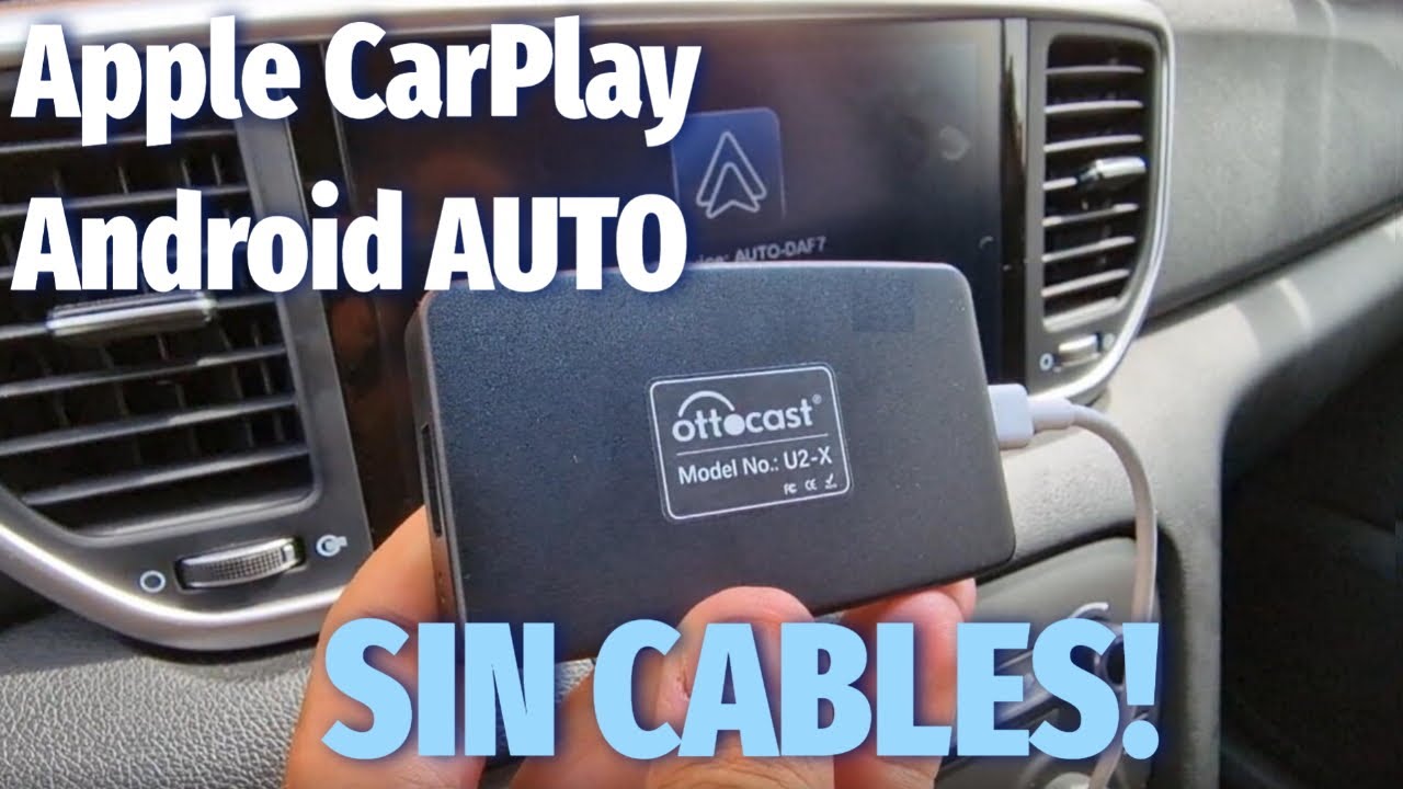 🟢Android Auto y Apple CarPlay sin cables OTTOCAST U2X YouTube