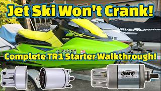 Yamaha Jetski Wont Crank Over After Flipping Ski!