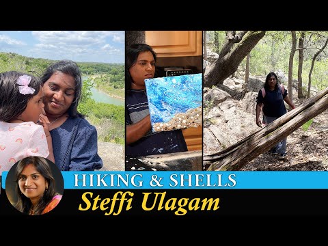 Hiking Vlog in Tamil | Art from Shells | Travel to Nature Preserve (Tamil)