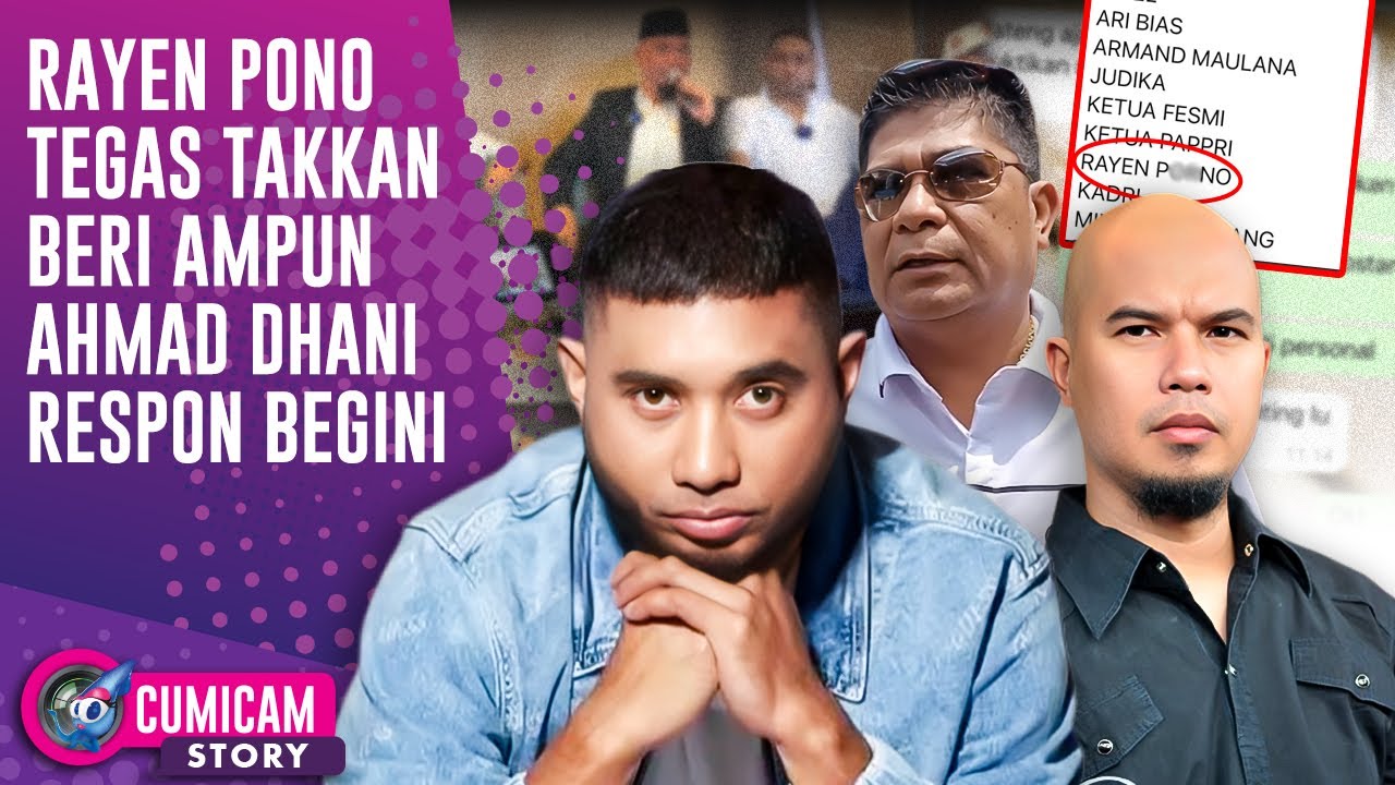 Memanas! Ini Alasan Sebenarnya Rayen Pono Ambil Jalur Hukum Polisikan Ahmad Dhani | CUMISTORY