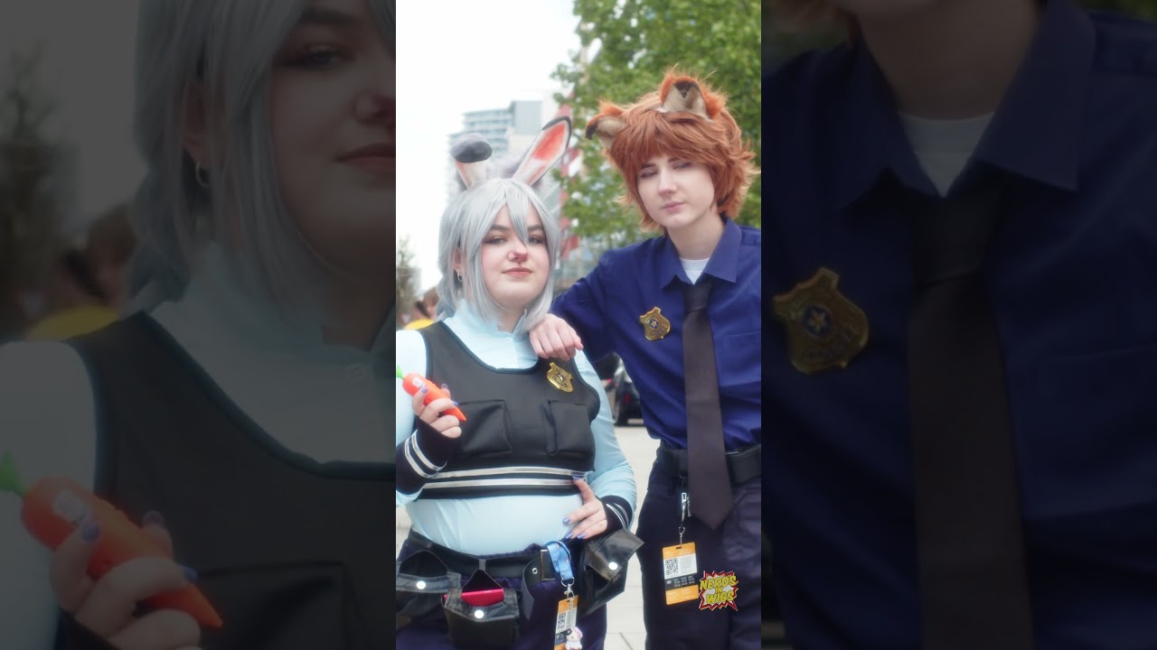 Judy Hopps gave me a TICKET 🚓 Zootopia Cosplay #shorts #zootopia #cosplay