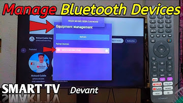 How to Manage Bluetooth Devices on Devant Smart TV