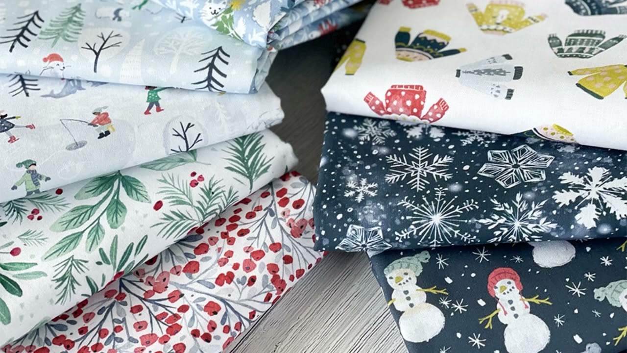 Snow Much Fun by Dear Stella Fabric Promo Video