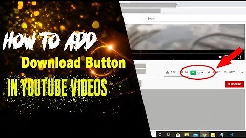 How to Add Download Button in Youtube Videos /Raviru bro