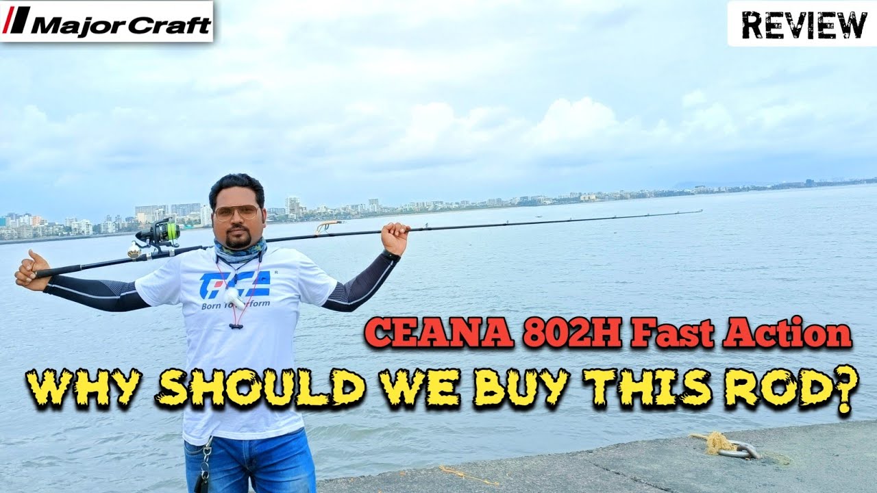 Shore Fishing with Major Craft Indra Pro 8.6 ft. fishing rod, one of the  best spinning rod in market 
