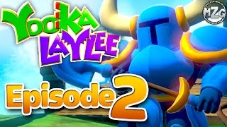 Shovel Knight!? Tribalstack Tropics! - Yooka-Laylee Gameplay - Episode 2