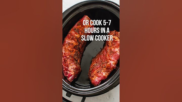 Ribs in the Crock Pot?! 💯