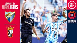 Resumen #PrimeraFederación | Málaga CF 1-1 AD Ceuta FC | Jornada 31, Grupo 2