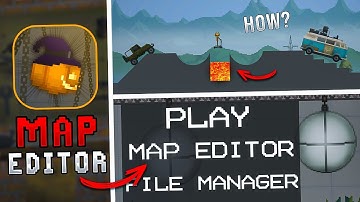 MAP EDITOR IN MELON PLAYGROUND! HOW TO CREATE YOUR OWN MAP?