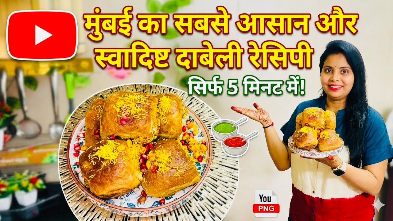 10 मिनिट्स में बनाये कच्ची दाबेली मुंबई और गुजरात का स्ट्रीट फ़ूड!Quick Recipes with Priyanka!Dabeli