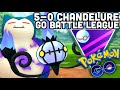 Chandelure & Shadow Snorlax pull 5-0 in Premier Master GO Battle League for Pokemon GO | Team Spooky