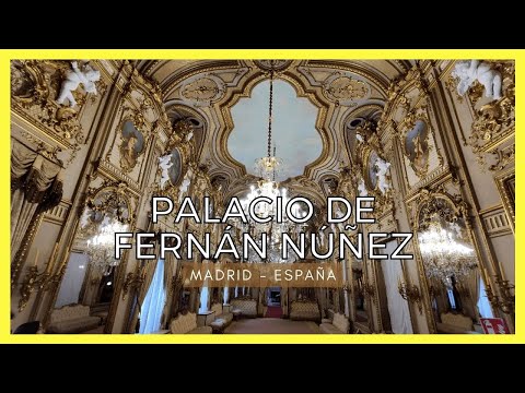 🟢 PALACIO DE FERNÁN NÚÑEZ | ADMIRA EL GRAN SALÓN DE BAILE EN ESTE EDIFICIO HISTÓRICO DE MADRID 🟢