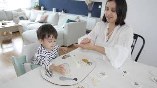 Tripp Trapp® Soft Mint DIY - how to create cute play dough decor with flowers