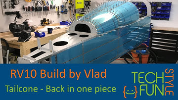 RV-10 - Tailcone assembly. Almost ready