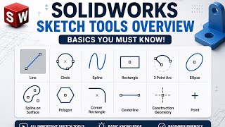 Solidwork | Learn SOLIDWORKS Sketch Tools | Beginner Guide