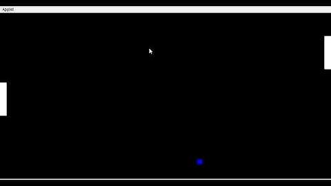 Java - Applet Pong