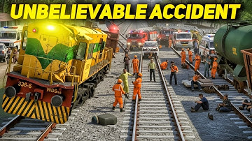 Unbelievable Train accident Caught in RG Train Tech Demo! 🚨🔥 You Won’t Believe the Ending!