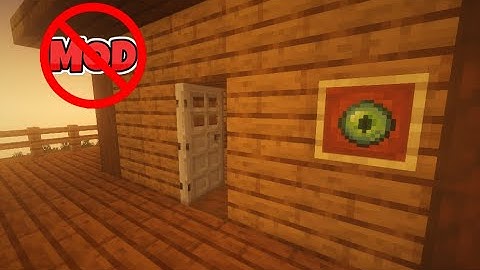 CÁCH LÀM CỬA MỞ BẰNG NHẬN DIỆN KHUÔN MẶT TRONG MINECRAFT(NO MOD)