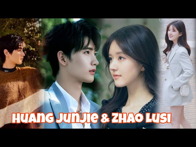 Zhao Lusi next leading man is Huang Junjie in the romance modern drama produced by Youku class=
