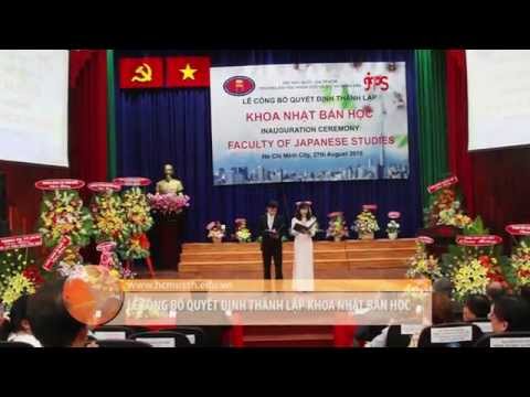 Lễ công bố quyết định thành lập Khoa Nhật Bản học