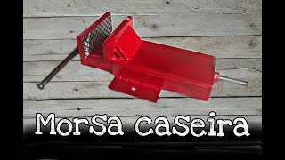 Como fazer uma morsa caseira | Passo a passo de como fazer essa ferramenta.