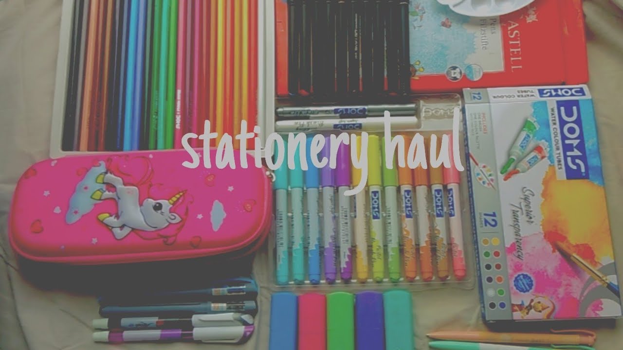 HUGE affodable stationery HAUL♡Back to school stationery haul 📍 YouTube