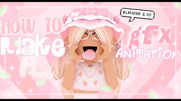 How to make a gfx animation! (Blender 2.9)