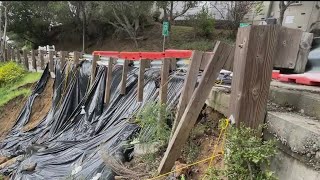 Recent rain highlights ongoing issue of road erosion in Oakland