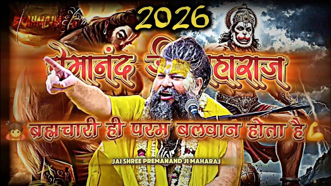 तुम अखंड ब्रह्मचारी बनो💪✨️। Power of premanand.. Bhramcharya status..#bhramcharya #viral 