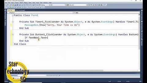 Visual Basic 27- How to Set Password in Visual Basic